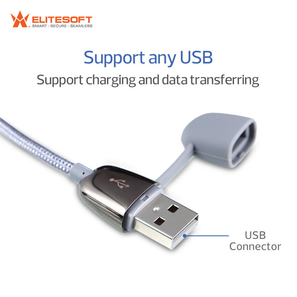 Elitesoft 2in1 Transform USB Cable with Lightning & Micro USB