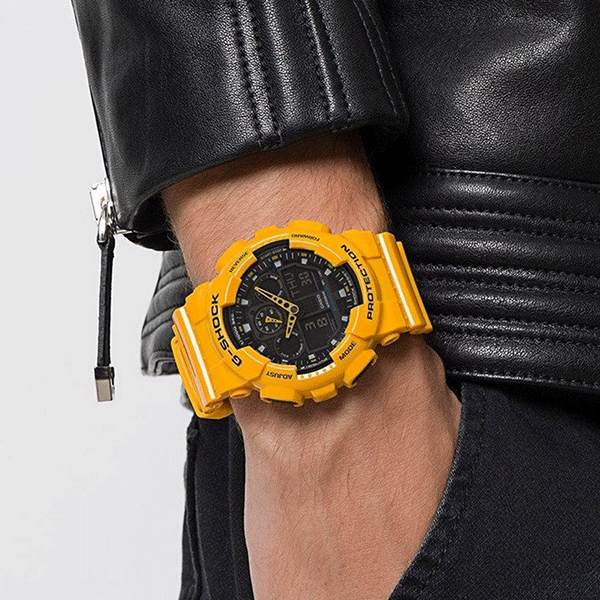 G-Shock Watch Casio [GA-100A-9ADR] Bumblebee (WARRANTY)