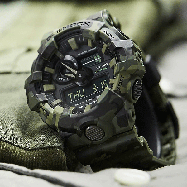 G-Shock Casio [GA-700CM-2ADR] [GA-700CM-3ADR] [GA-700CM-8ADR] Camo