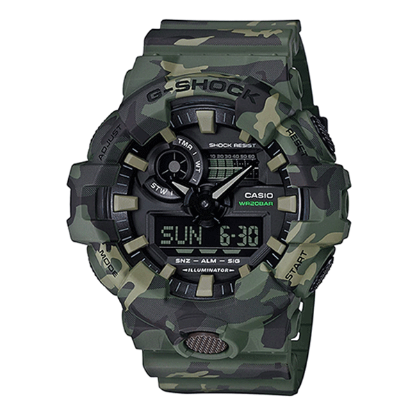 G-Shock Casio [GA-700CM-2ADR] [GA-700CM-3ADR] [GA-700CM-8ADR] Camo