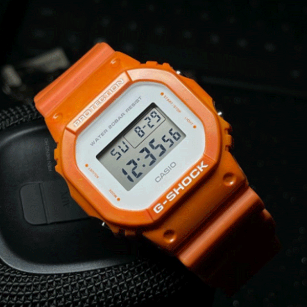 G-Shock Watch Casio [DW-5600WS-4DR] Petak Garfield